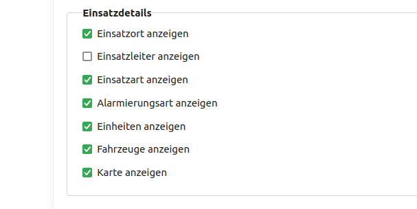 Datenschutz Optionen